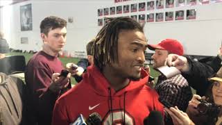 Ohio state defensive back shaun wade discussed his position within the
secondary heading into 2019 season after spring practice on march 27,
2019. more o...