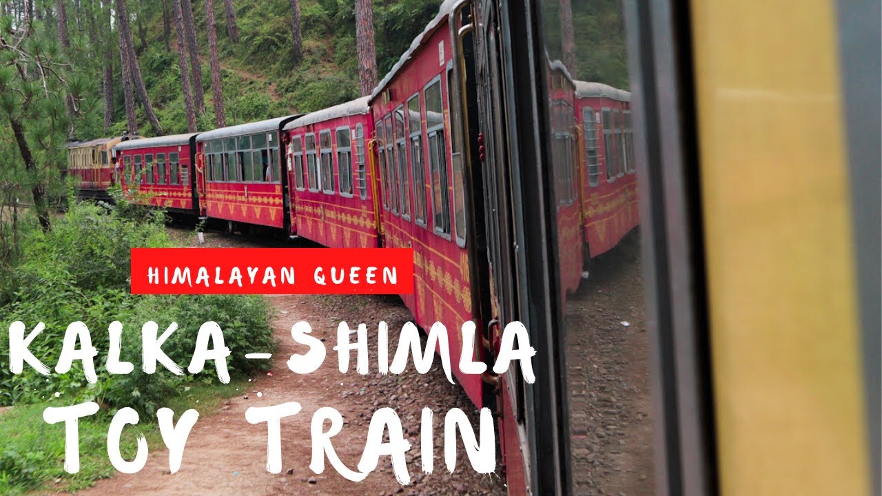 KALKA SHIMLA TOY TRAIN | First Class Himalayan queen 52455 | Kalka to