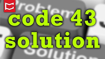 CODE 43 Error fixing method for windows 7 64 bit and 32bit