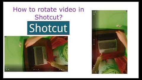 How to Rotate a video in Shotcut - Video Editing l Free Method