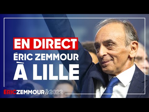 Éric Zemmour : Meeting sur le Pouvoir d'Achat à Lille