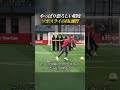やっぱり恐ろしい精度 ソボスライのFK 練習