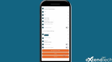 How to build a list view function on your mobile device with eXtendMobile