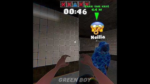 Hide in The Backroom Chapter 7 Green Boy #gaming #shortvideos