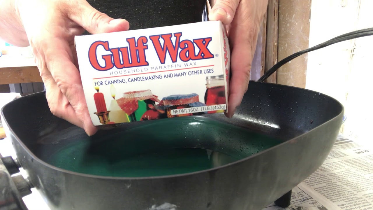 Waxing pieces using hot and cold wax resist