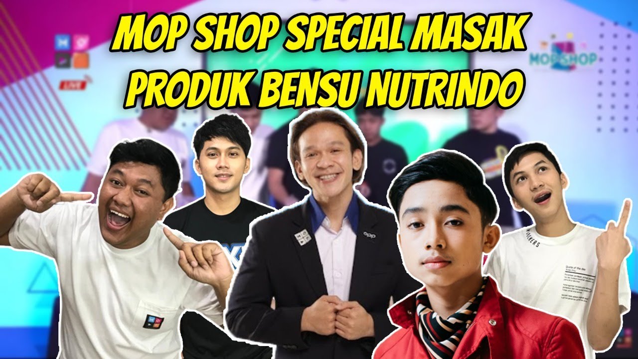 MOP SHOP | REVIEW MAKANAN BENSU NUTRINDO BARENG UNCLE JORDI DAN ONYO!!