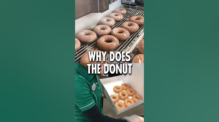 Why Donuts have Holes