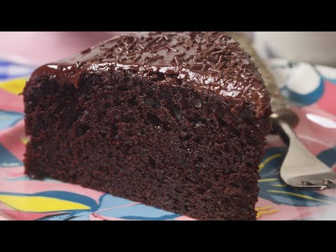 Video: Recipe For Chocolate Cake With Curd Balls - A Step By Step Recipe With A Photo