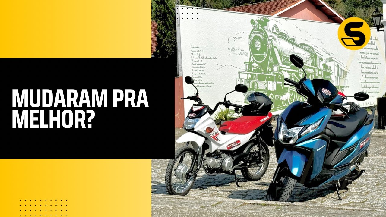 Na estrada com as novas Elite 125 e Pop 110i 2025!