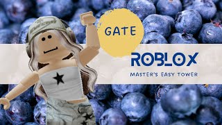 roblox gategame  play walkthrough Masters easy tower