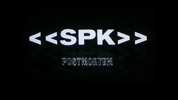 SPK "Post-Mortem" - Tribute videoclip