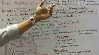 ELECTRICAL HEATING - PART - 04 - POWER FREQUENCY HEATING - LOSSES & EFFICIENCY - TEMPERATURE CONTROL