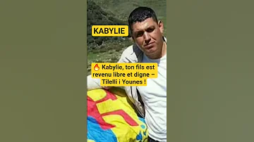 KABYLIE Kabylie Your Son Has Returned Free And Dignified Tilelli I Younes 