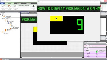 HMI Ekranlarında Proses Verilerini Gösterme - Emko Proop HMI Veri Göstergeleri - Sayı Göster #hmi