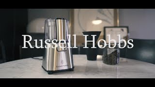 【Russell Hobbs】ラッセル ホブス で夜のコーヒー 電動コーヒーグラインダー 7660JP