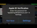 Apple iD Verification ( How To Fix Apple iD Veification On iPhone & iPad ) iOS 14/14.1 Latest 2021 )