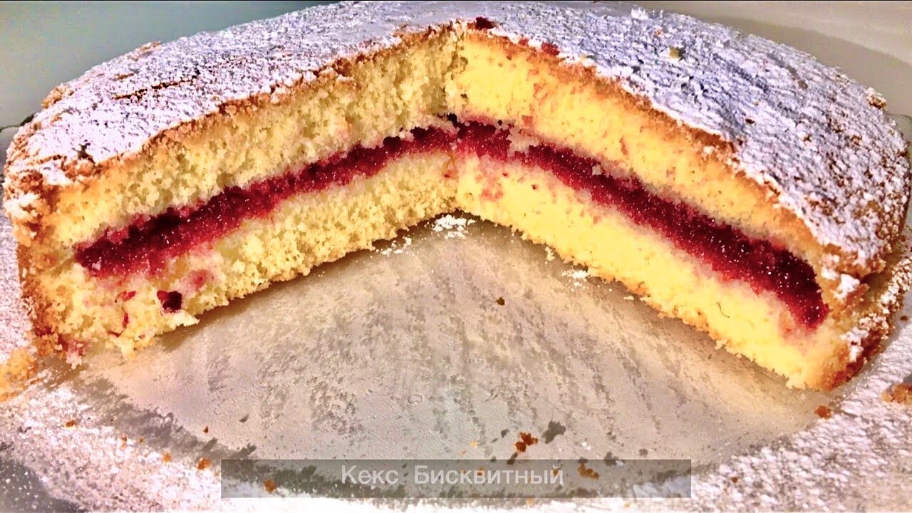 шарлотка с джемом в духовке
