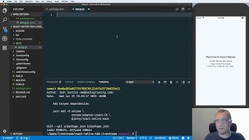 React Native TDD episode 1 - Tool Setup