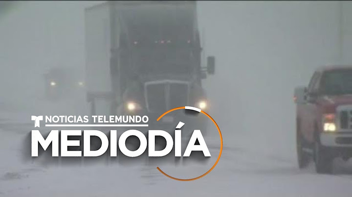 Otra tormenta invernal llegará desde la costa y se espera cruce el país | Noticias Telemundo