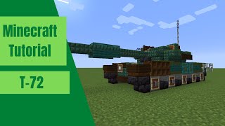 Minecraft Tutorial | T-72 Main battle tank | Java