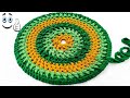 How to make round doormat at home door mat made with old clothes and cotton diy
