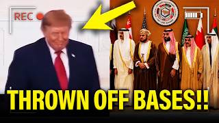 FURIOUS World Leaders THROW OUT Trump from MILITARY BASES!!!