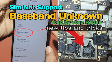 redmi note 7 pro baseband unknown fix | redmi note 7 no service problem
