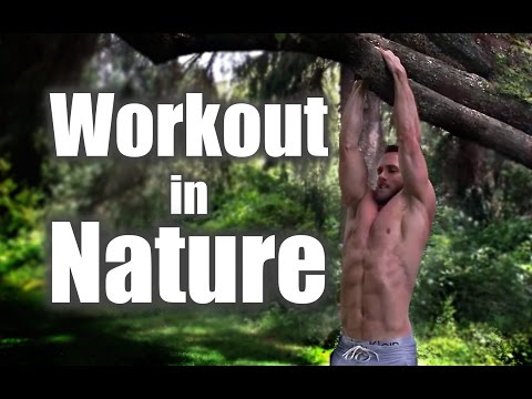 Nature Workout | Using Rocks, Logs & Trees