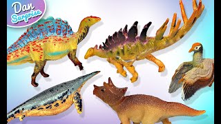 10 Awesome Dinosaur Toys - Ankylosaurus, T-Rex, Ouranosaurus, Archaeopteryx, Kentrosaurus