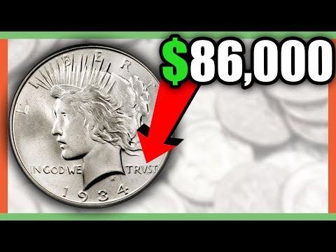 PEACE DOLLAR COINS WORTH MONEY - RARE SILVER DOLLAR COINS!!