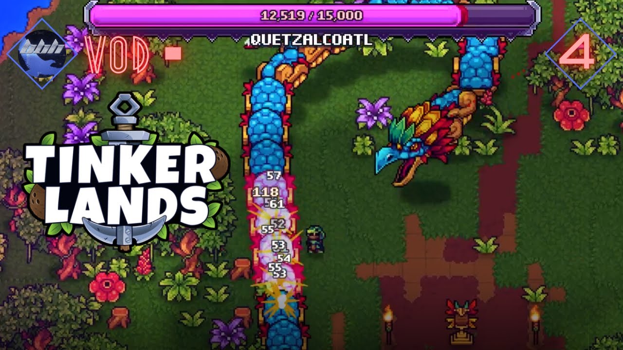 bluebattlehawk - Tinkerlands #4 - Bossing in the Jungle, Entering the Ghostlands