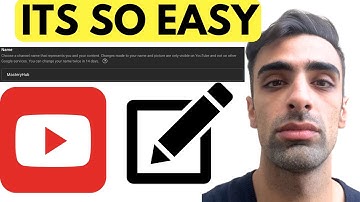 How To Change YouTube Channel Name Step By Step Guide 2025