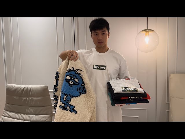 Supreme Box Logo Week 17 FW23 Winter Tees - Camacho Cowichan