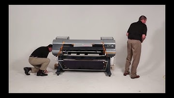 Canon imagePROGRAF iPF8400 iPF8400S Installation Video