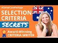 Australian government jobs | Selection Criteria Tips | How to Answer Selection Criteria, Career Talk