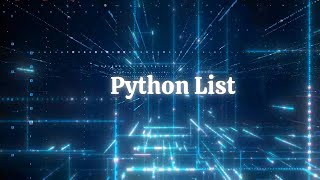 Lesson 16 || Python List Part 1