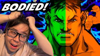 I GOT DESTROYED BY 2 HULKS IN MARVEL VS CAPCOM 1!!