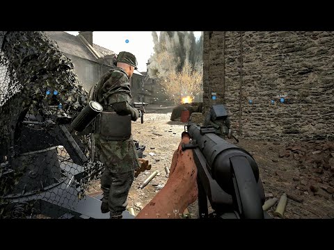 Hell Let Loose: Carentan - Warfare Gameplay [1440p 60FPS]