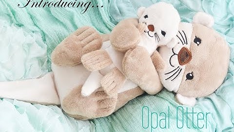 In the Hoop Opal the Otter Embroidery Design