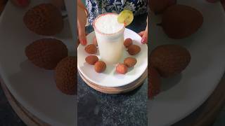 Refreshing Summer Special healthy Litchi Juice Recipe #litchijuice #litchidrink #viralvideo