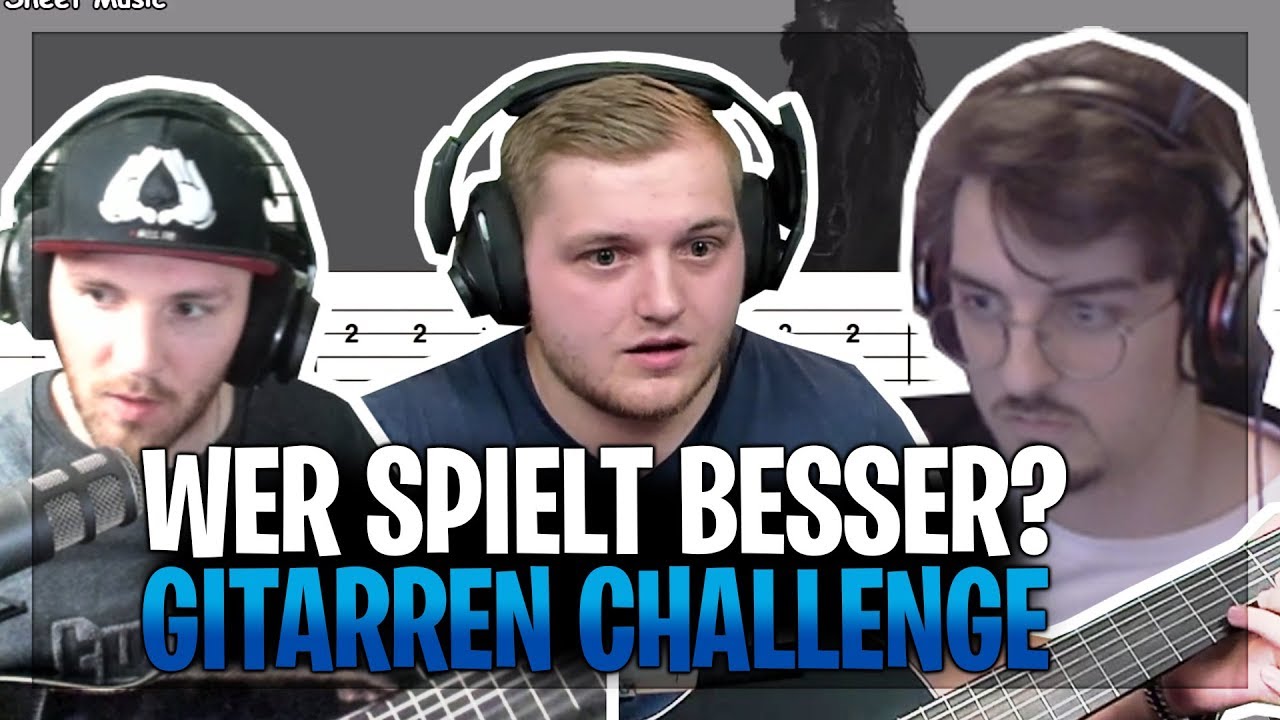 Wir HABEN nur 1h Zeit, wer SPIELT BESSER?! 😂🎸 | Gitarren Challenge gegen