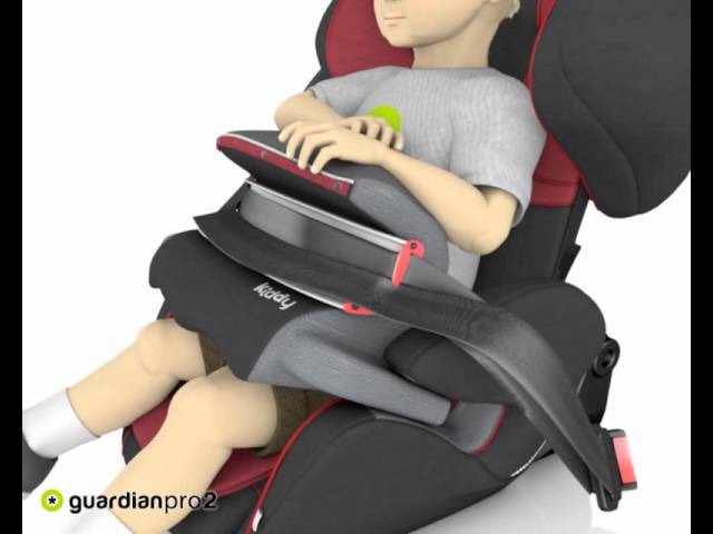 Installation du siège auto bouclier : le kiddy guardian pro 2 