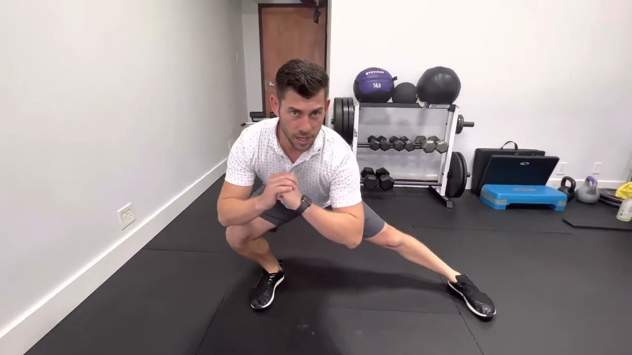 Lateral lunge - how to do it right.