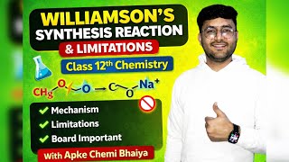 Williamson’s Synthesis Reaction Chemistry | Name Reaction Class 12 | Alcohol Phenol and Ether 