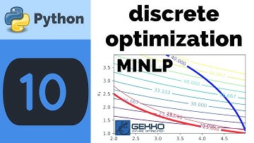 Discrete Optimization in Python GEKKO