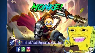 MONKE.EXE | Mobile legends SUN No.1 UAE