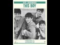 THIS BOY *** THE BEATLES *** guitar cover by JcP