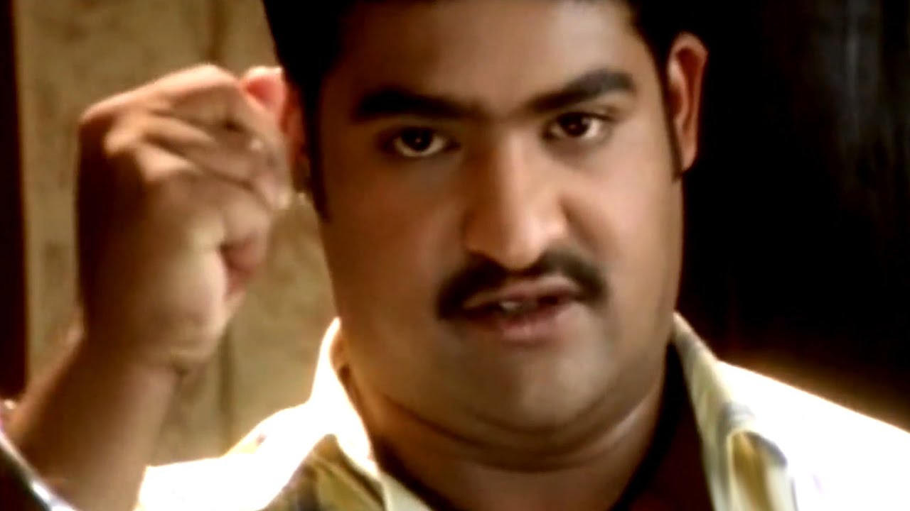 Simhadri Movie || NTR Golf Ball Action Scene || Jr NTR, Bhoomika