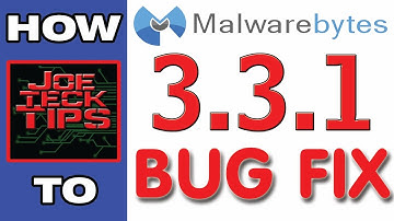 Malwarebytes Premium 3.3.1 bug fix (1-27-2018) | HOW TO | JoeteckTips