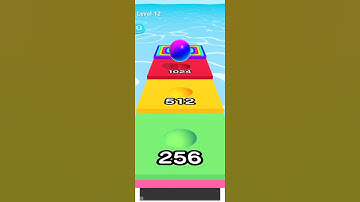 Ball Run 2048 Games Level-12 #shorts